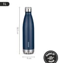 Borosil Hydra Bolt 1L Vacuum Insulated Bottle view 3