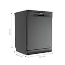 Midea MDWPF1301F(B) IN 13 Place Settings Dishwasher view 3