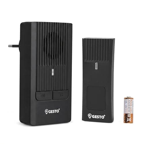 Gesto Plug-In Wireless Doorbell (IP44)