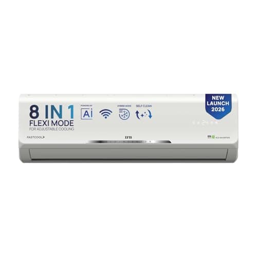IFB 1.5 Ton 3 Star AI Inverter Split AC (Wi-Fi, 8-in-1 Flexi, CI183SS22SGM3)