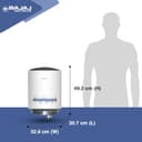 Bajaj New Shakti 10L 5 Star Storage Water Heater (Shield Series) view 6