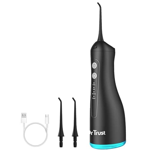 Dr Trust USA 314 Aquacare Oral Irrigator (300ml, Smart Memory)