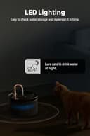 FLOMERO 2.1L Stainless Steel Fountain view 6