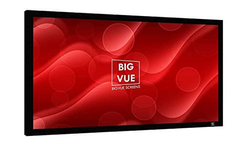 BIG VUE Fixed Frame 110' White Screen (16:9)