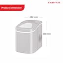 Carysil Joy Portable Compact Countertop Ice Maker view 8