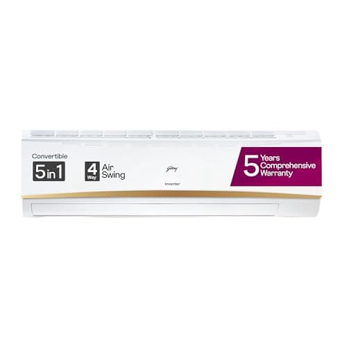 Godrej 2.5 Ton 3 Star AI 5-in-1 Inverter Split AC (EI 30LINV3R32-WWR)