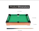 JN Creations Mini Pool Table 27' view 7