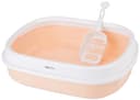 Amazon Basics Cat Litter Box Tray with Free Scooper view 1