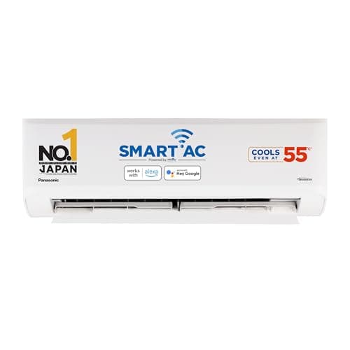 Panasonic 1 Ton 4 Star WiFi Inverter Split AC