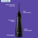 ORACURA OC150 Dental Pro Smart Water Flosser (8 Tips) view 7