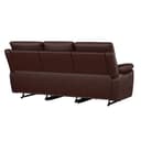 Amazon Brand Solimo Ranttila Manual 3 Seater Leatherette Recliner view 7