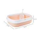 Amazon Basics Cat Litter Box Tray with Free Scooper view 4