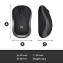 Logitech M186 Wireless Mouse view 8