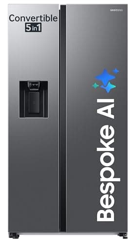 Samsung 633L Convertible 5-in-1 Side by Side Refrigerator RS78CG8543S9HL