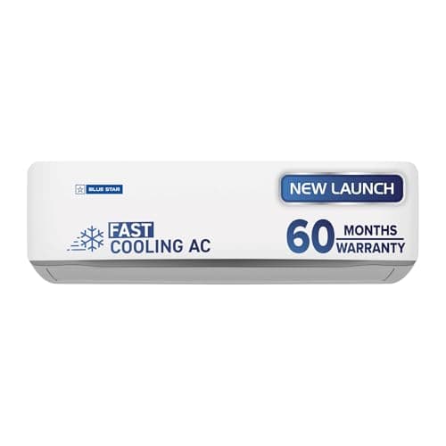 Blue Star 1.5 Ton 3 Star Inverter Split AC (5-in-1, IA318ZXU)