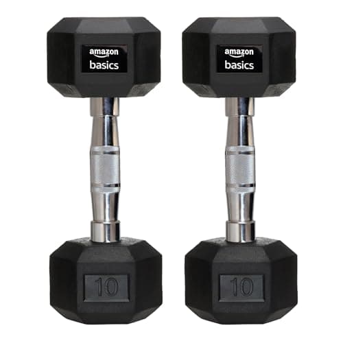 Amazon Basics Hex 10kg Pair