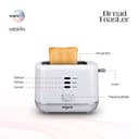 Wipro Vesta 800W 2-Slice Pop-up Toaster view 5