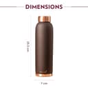 Borosil Colour Copper Bottle 1 Litre view 3