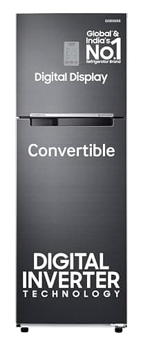 Samsung 363L 3 Star Convertible 5-in-1 Double Door Refrigerator