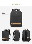 Golden Wolf Anti-Theft Laptop Backpack view 2