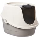 Amazon Basics Cat Litter Box Tray with Free Scooper