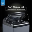 Voltas Beko (Tata) 10 Kg 5 Star Double Waterfall Metal Body Fully-Automatic Top Load (WTL1006UEA) view 5