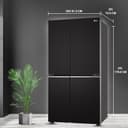 LG 655L Smart Inverter Side by Side Refrigerator GL-B257HWBY view 5