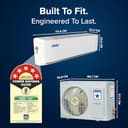 Blue Star 1.5 Ton 5 Star Wi-Fi Smart Inverter Split AC (AI Pro+, Blue Fins, IA518ZXUS) view 3