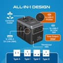Ceptics 35W Universal Travel Adapter with 4 USB-C Ports view 3