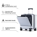 THE CLOWNFISH Jetsetter Series Carry-On Polycarbonate Hard Case, 47 cm view 4