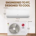 LG 1.5 Ton 4 Star DUAL Inverter Split AC view 4