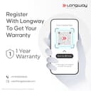 Longway Flare 1200W Halogen Room Heater view 3