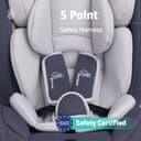R for Rabbit Jack N Jill Grand ISOFIX 360° view 5