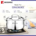 Bergner Tripro 5 Pc Triply Stainless Steel Set view 5