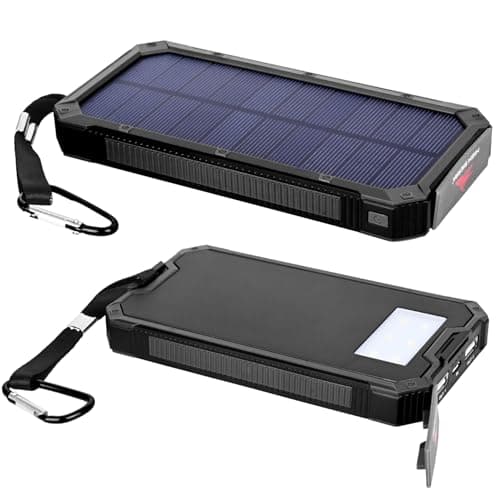 HACER 10000mAh Camping Solar Power Bank