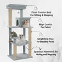 FURRLOVERS Condo Activity Tree with Hammock view 4