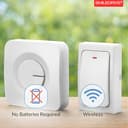 SMILEDRIVE Battery-Free Kinetic Doorbell (110dB) view 7