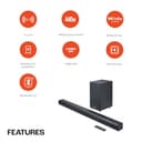 JBL Cinema SB590 3.1 Channel Dolby Atmos Soundbar view 3