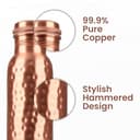 KC Pure Copper Designer Water Bottle - Peacock view 5
