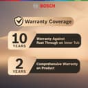 Bosch 13 Place Setting Free-Standing Dishwasher (SMS66GI01I, Silver Inox) view 10