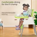 LuvLap 4-in-1 Convertible High Chair view 5