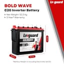 Livguard Value Plus Bold 150Ah Tall Tubular view 5