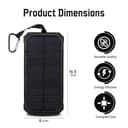 HACER 10000mAh Camping Solar Power Bank view 3