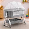 CAREIT Premium 6-in-1 Baby Bedside Cot