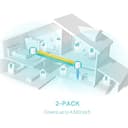 TP-Link Deco X50 AX3000 Mesh System (2-Pack) view 5