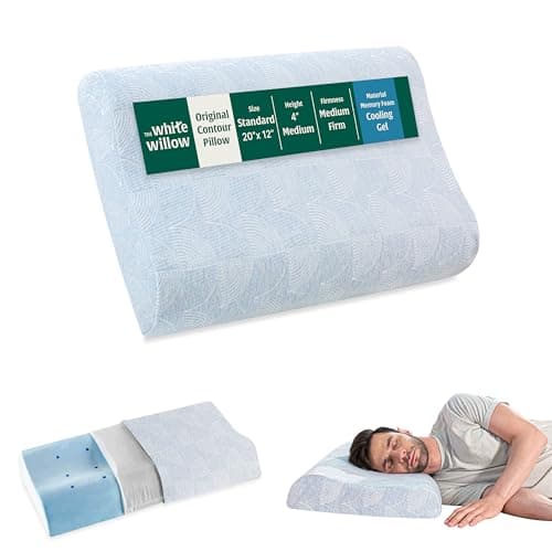 The White Willow Cervical Contour Pillow