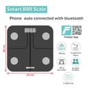 MEDITIVE Bluetooth Digital BMI Weight Scale & Body Fat Analyzer view 2