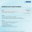 Blue Star 1 Ton 3 Star Fixed Speed Window AC (WFE312L) view 3