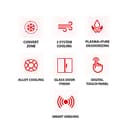 Toshiba 650L 4-Door Refrigerator GR-RF646WE view 2