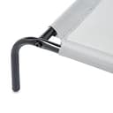 Amazon Basics Elevated Cooling Pet Bed (Large) view 4